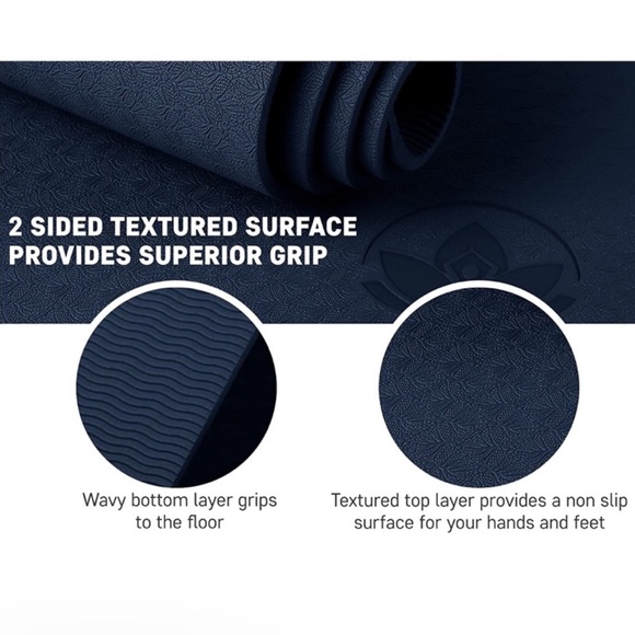 Clever Yoga 🧘 Non-Slip Essential Yoga Mat. High quality yoga mat. - Picture 3 of 11